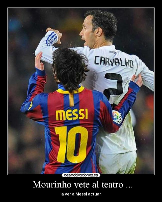  Mourinho vete al teatro ... - 