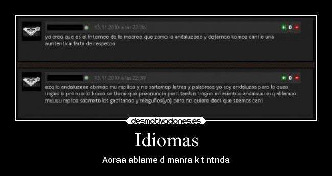 Idiomas - 