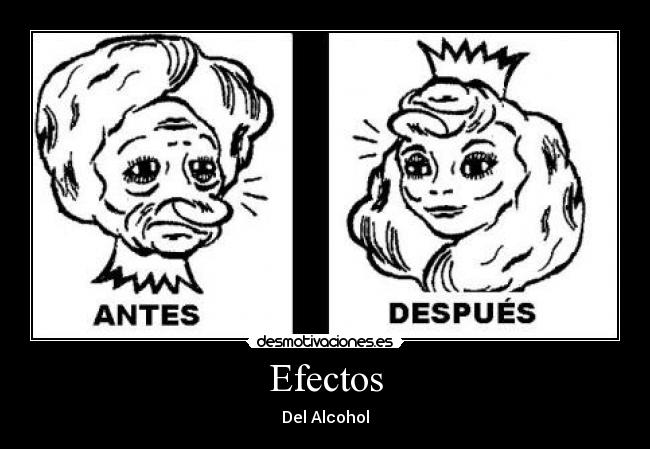 carteles efectos del alcohol desmotivaciones