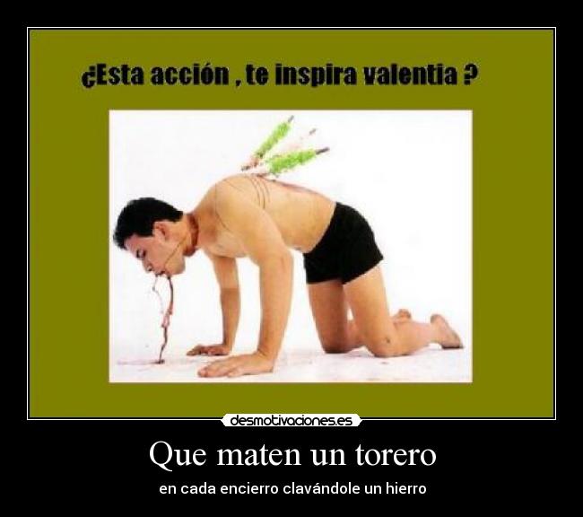 carteles toreros sucks desmotivaciones