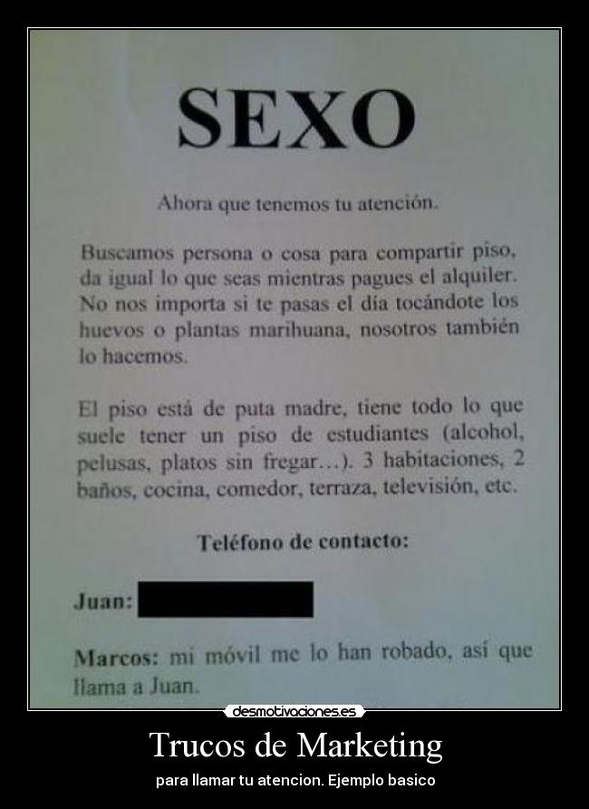Trucos de Marketing - 