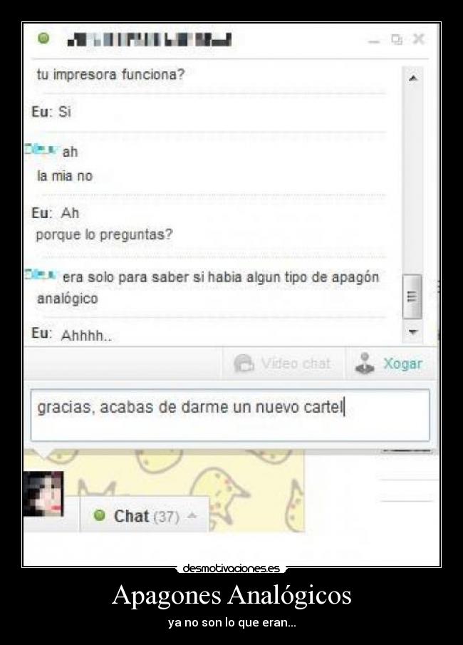 Apagones Analógicos - ya no son lo que eran...