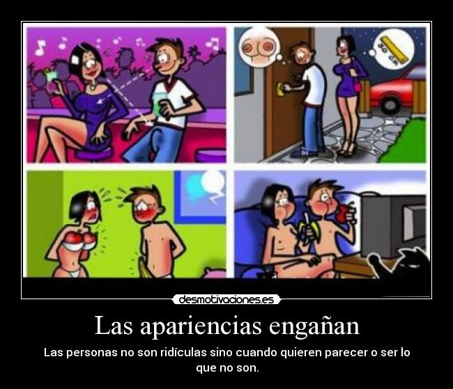 Las apariencias engañan -