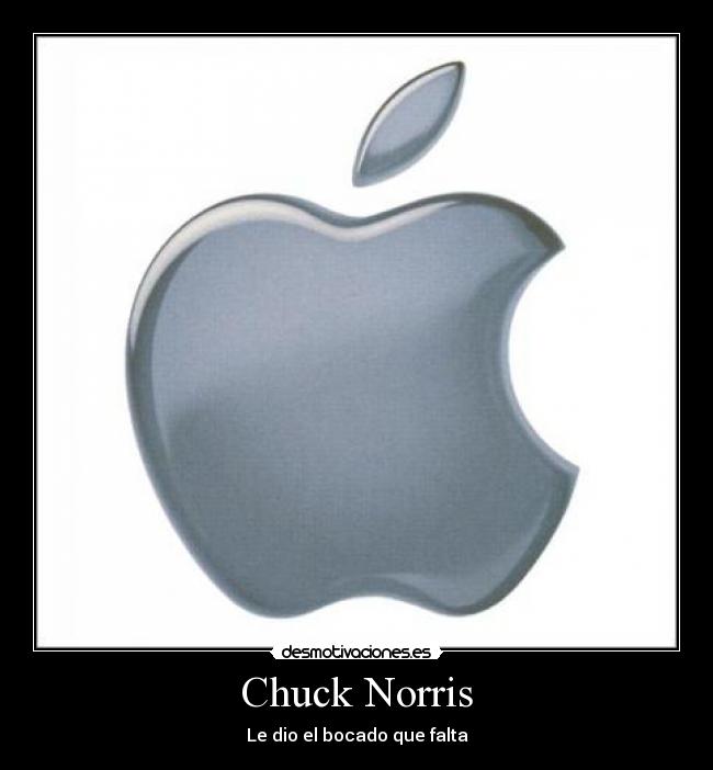 Chuck Norris - Le dio el bocado que falta