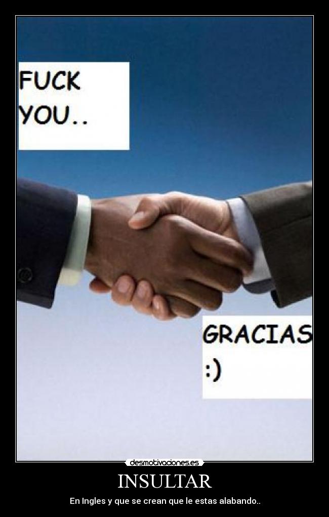 INSULTAR -