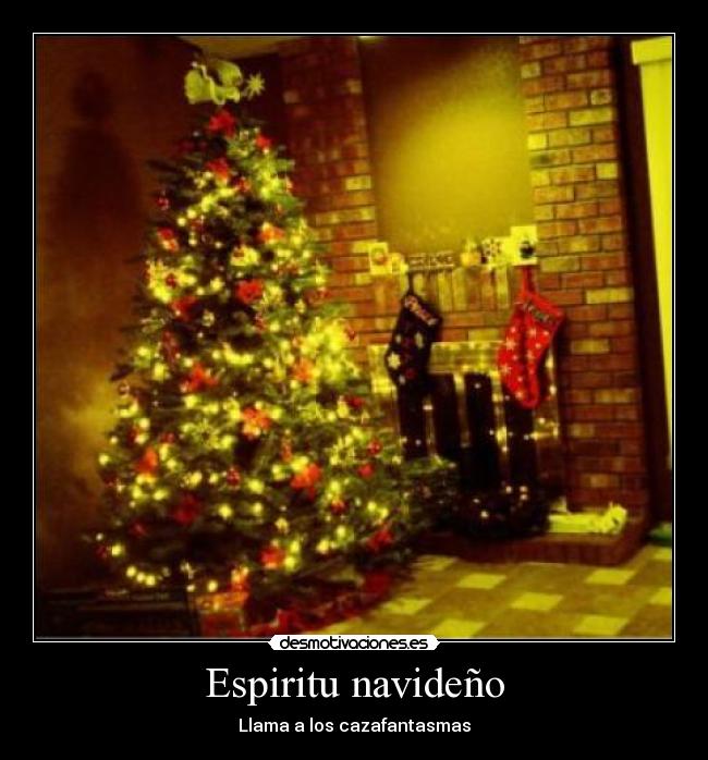 Espiritu navideño - Llama a los cazafantasmas