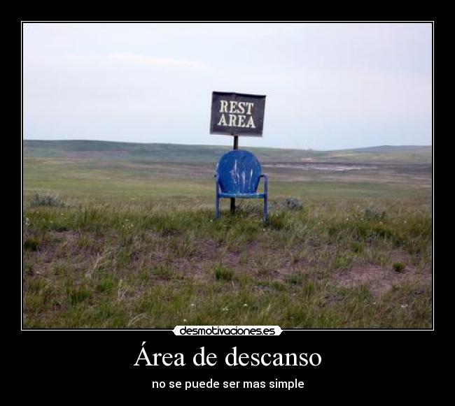 Área de descanso -
