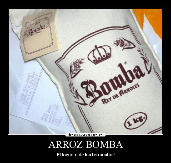 ARROZ BOMBA -