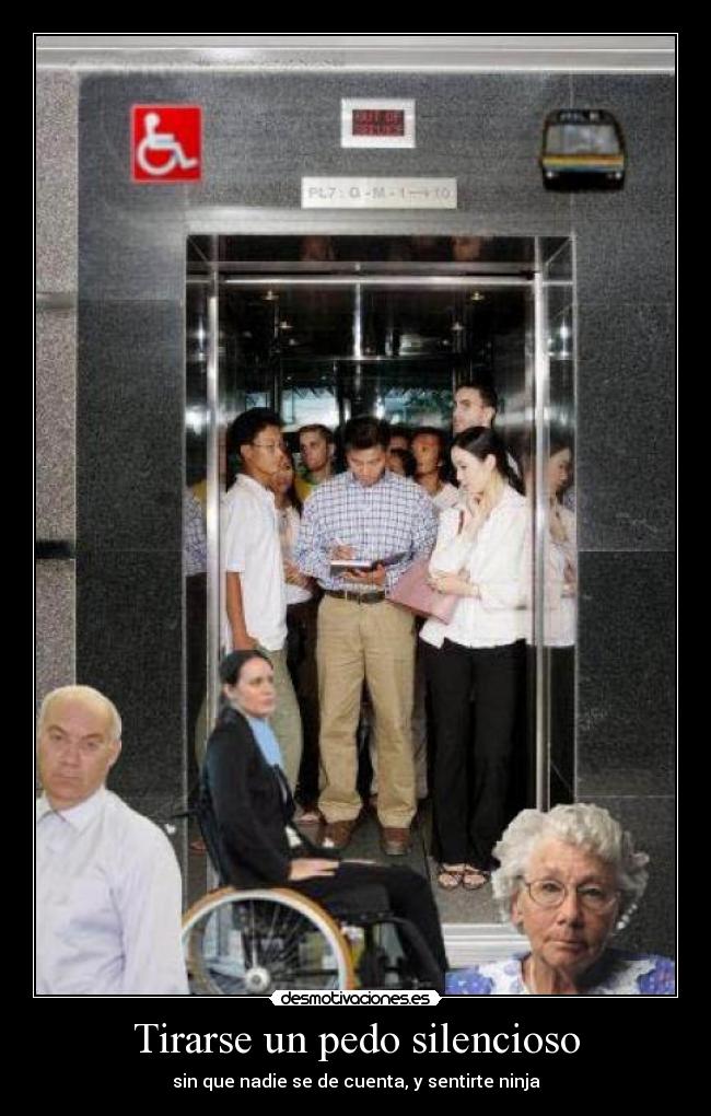 Tirarse un pedo silencioso -