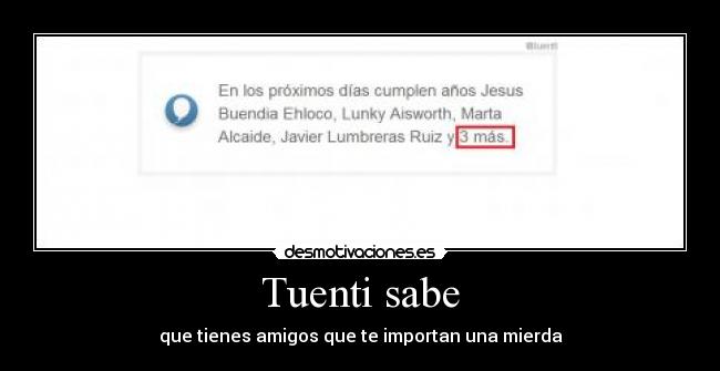 carteles tuenti tuenti sabe que desmotivaciones