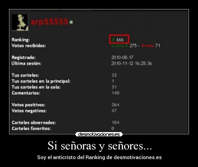 Si señoras y señores... -