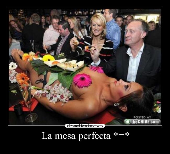 La mesa perfecta *¬* - 