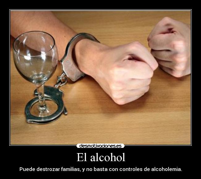 El alcohol -