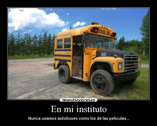En mi instituto -