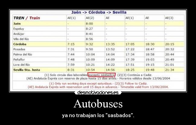 carteles autobuses desmotivaciones