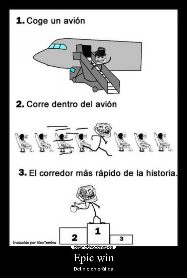 Epic win - Definición gráfica