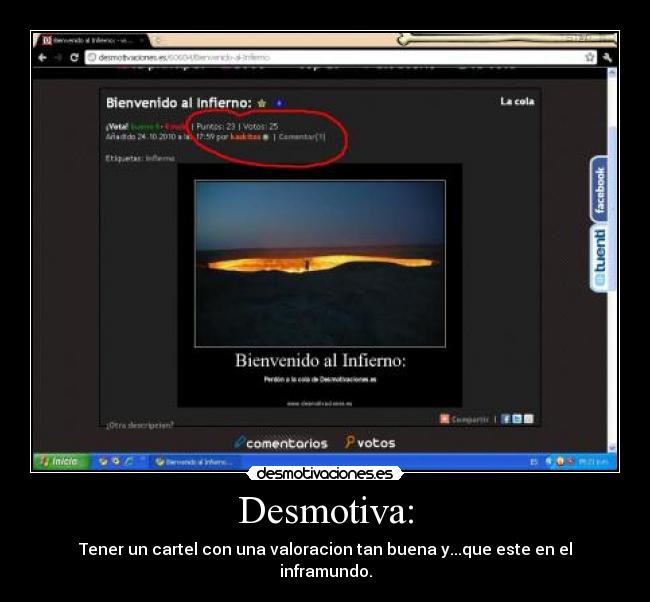 Desmotiva: -