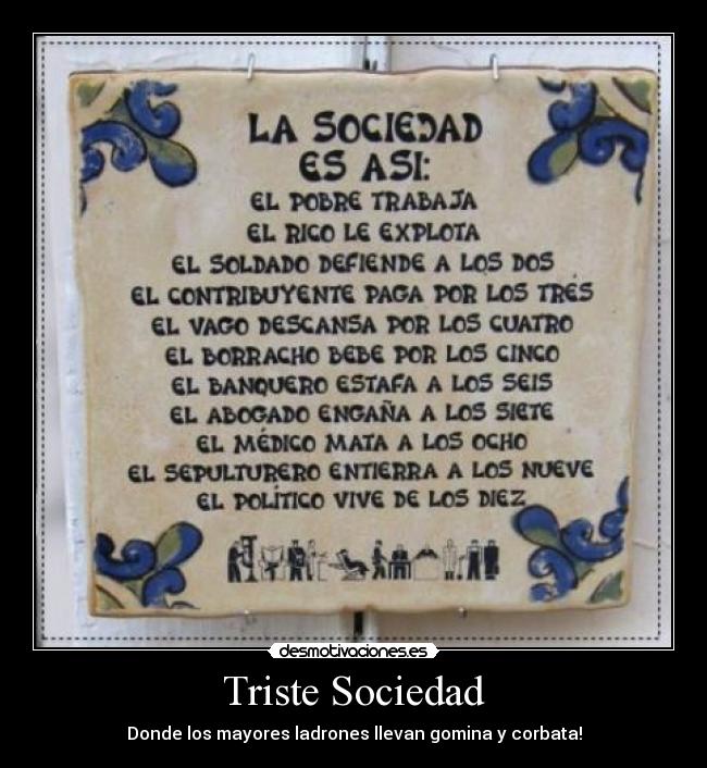 Triste Sociedad - 