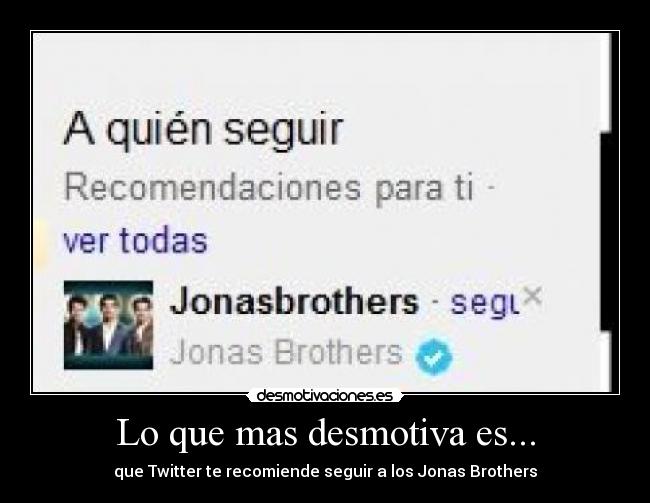 carteles jonas brothers desmotivaciones