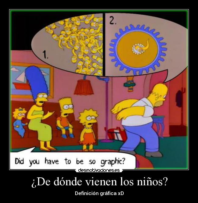 ¿De dónde vienen los niños? - 