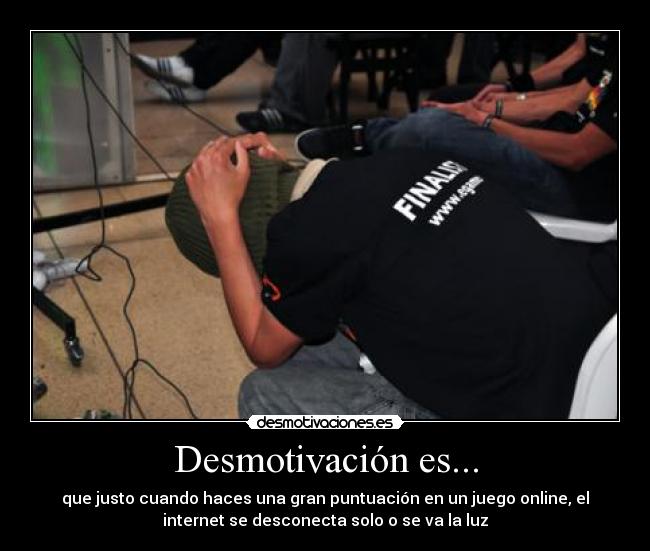 Desmotivación es... - 