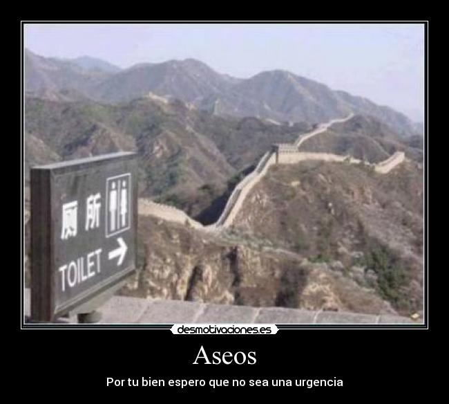 Aseos - 