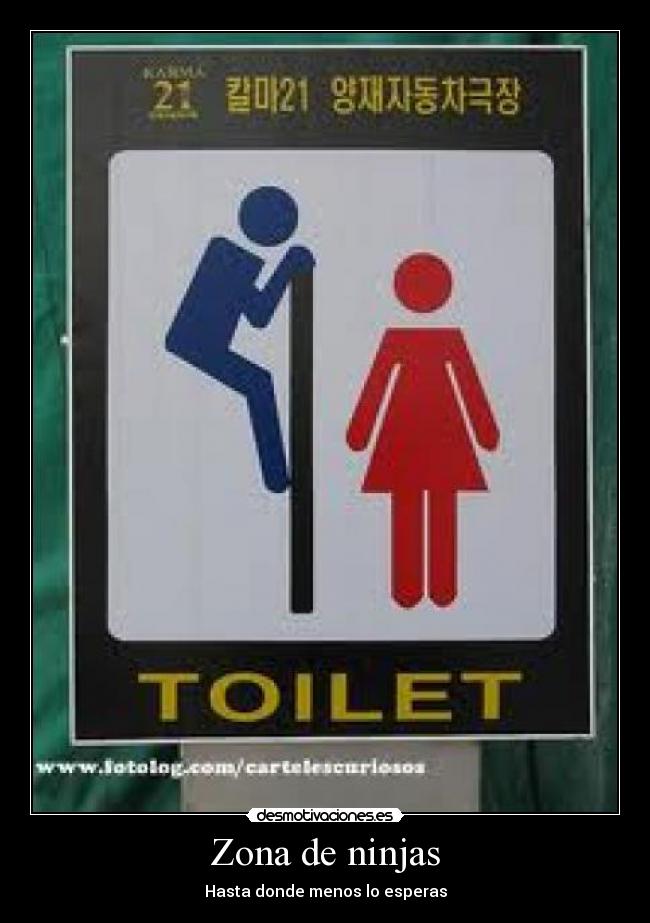 carteles ninja desmotivaciones