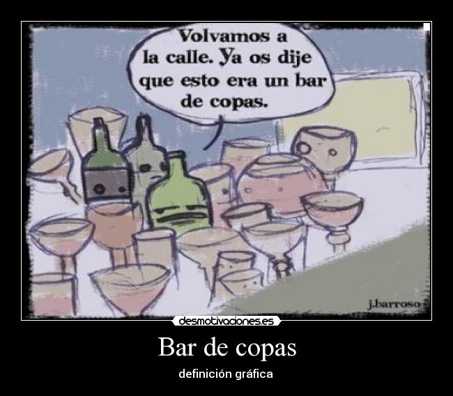 Bar de copas -