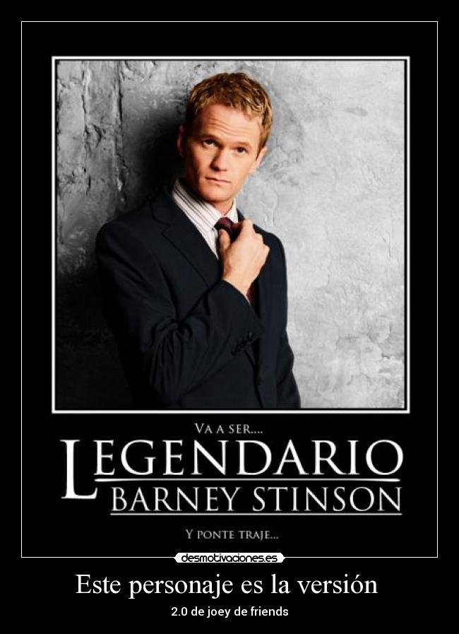 Este personaje es la versión -