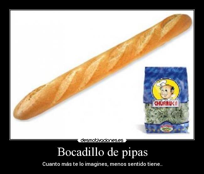 carteles bocadillo pipas desmotivaciones