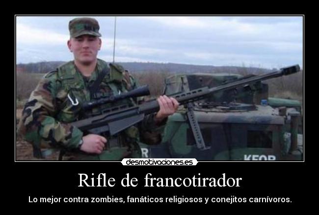 Rifle de francotirador -