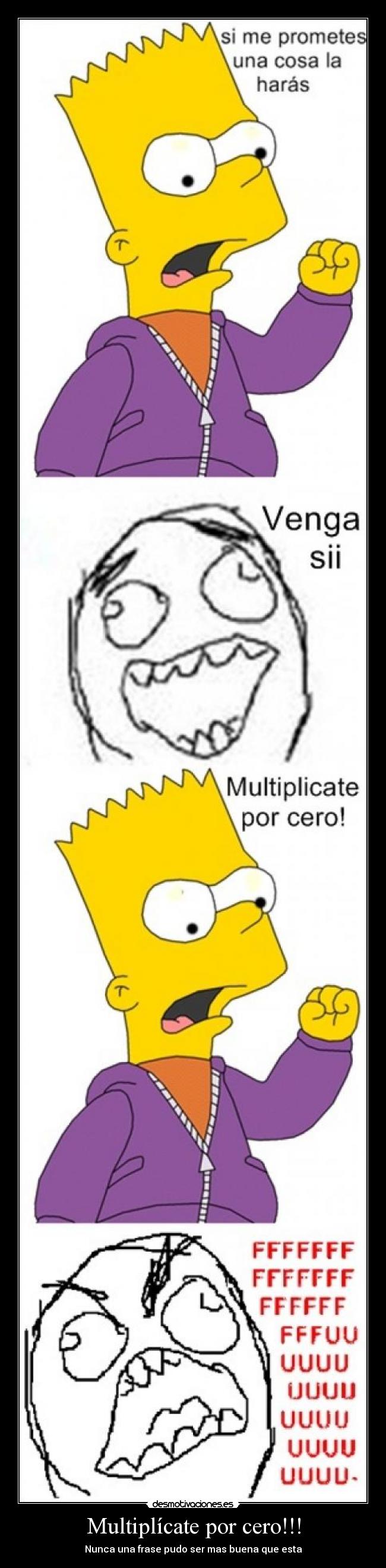 carteles bart fuuuuuuuuuuuu desmotivaciones