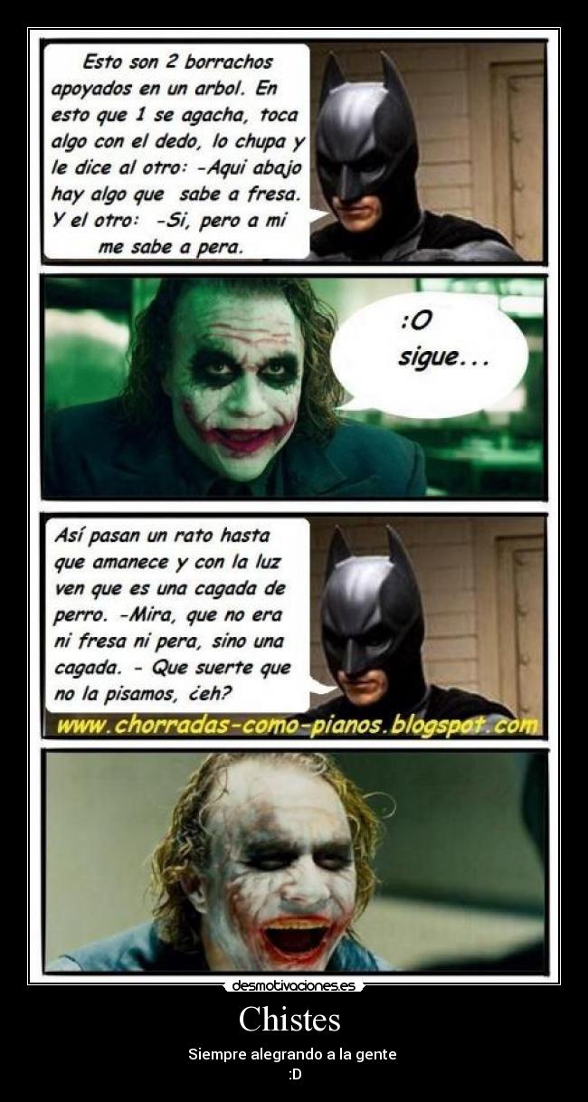 Chistes - Siempre alegrando a la gente
:D