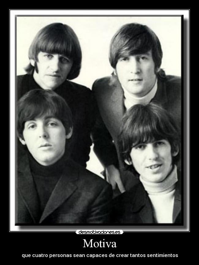 carteles beatles desmotivaciones