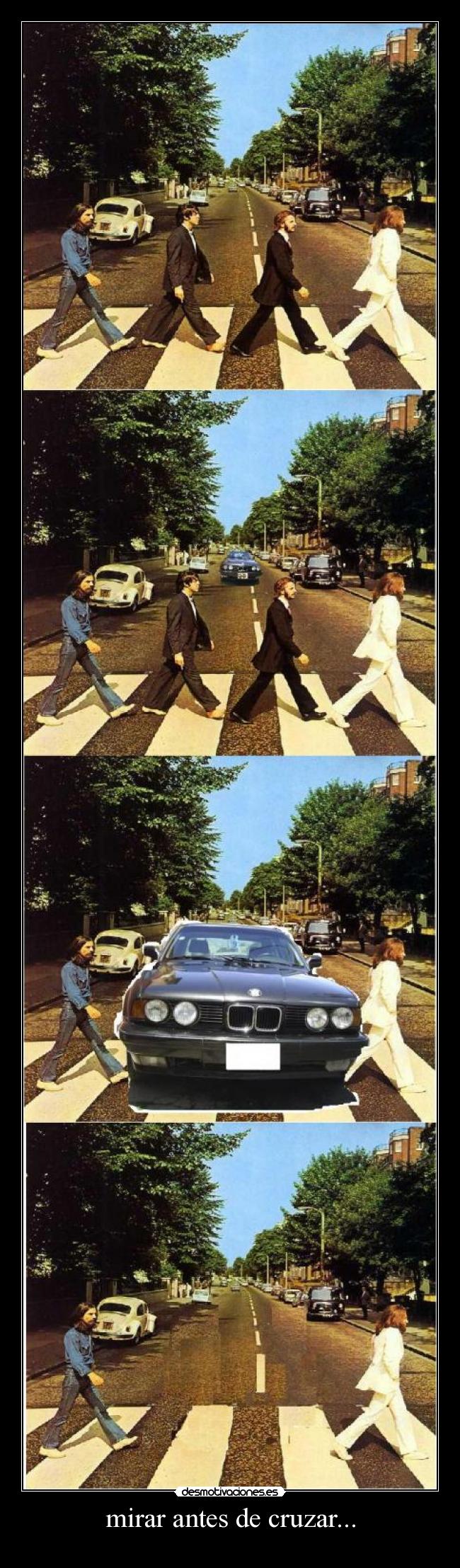 mirar antes de cruzar... - 