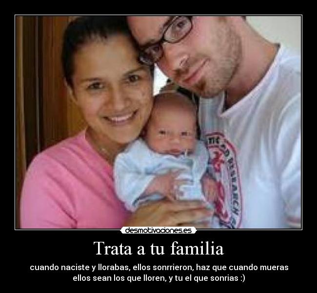 Trata a tu familia - 