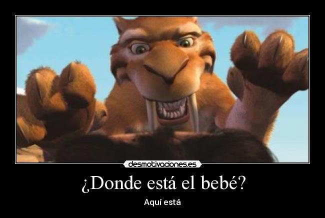 ¿Donde está el bebé? - 
