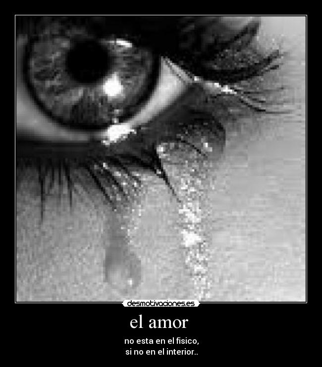 el amor -