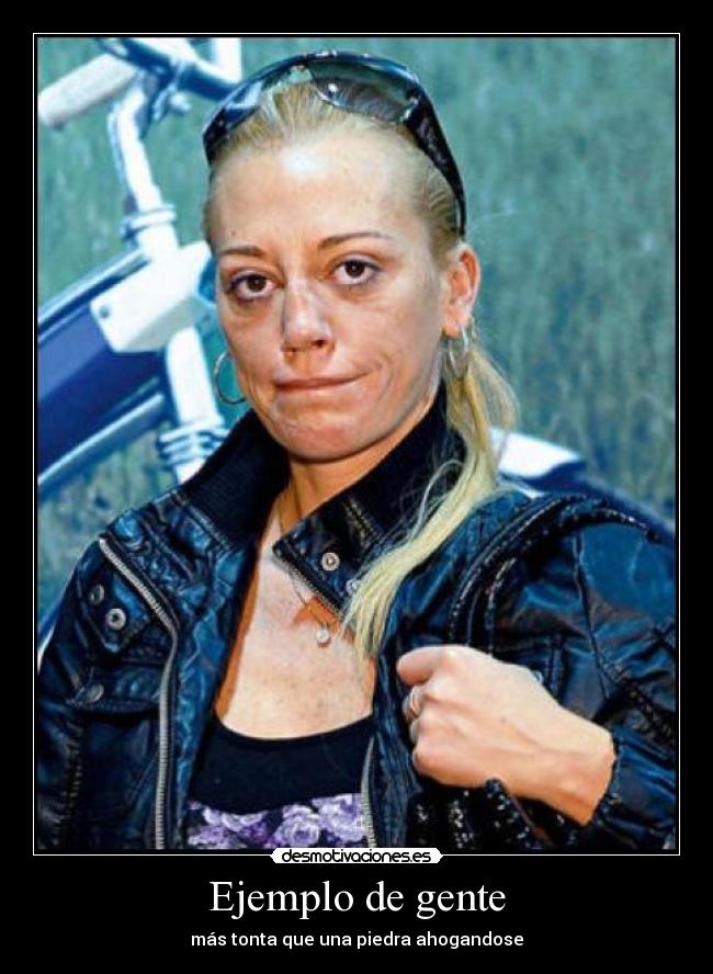 carteles tonta ahogandose desmotivaciones