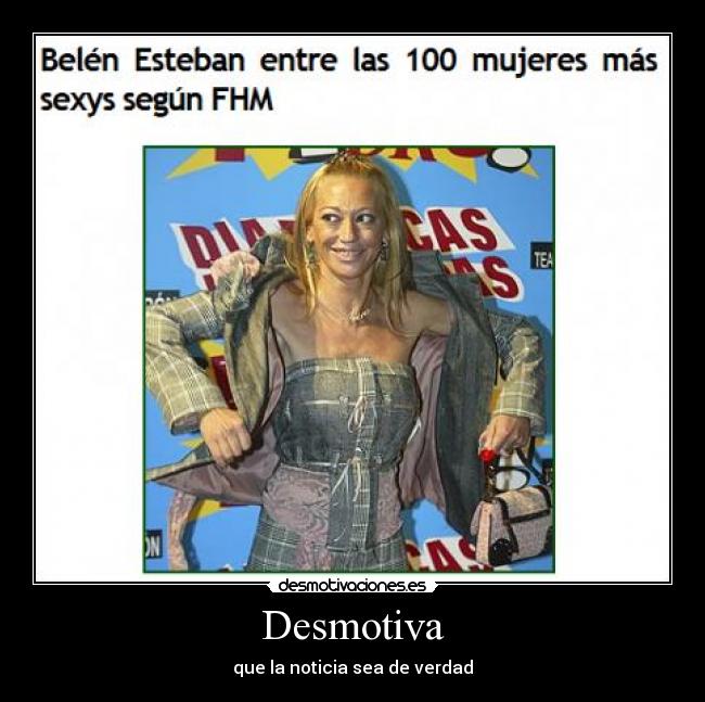 Desmotiva - que la noticia sea de verdad