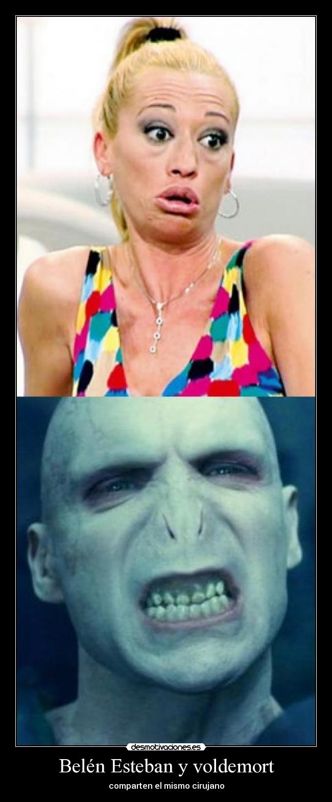 Belén Esteban y voldemort - 