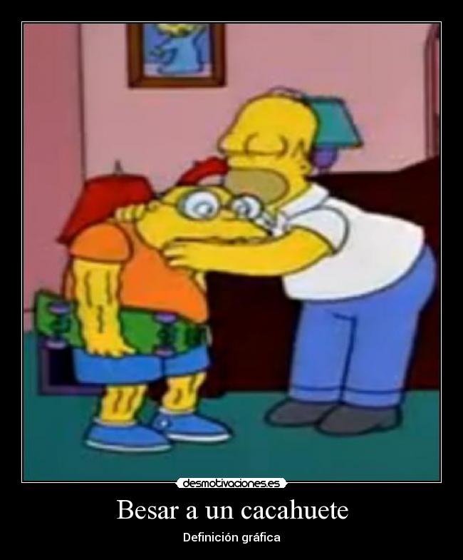 Besar a un cacahuete - 