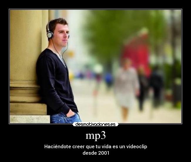 carteles mp3 videoclip creer 2001 desmotivaciones