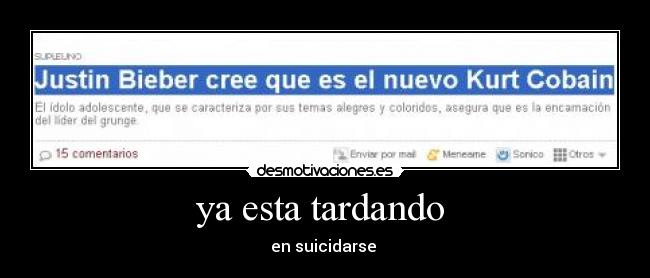 carteles kurt cobain desmotivaciones