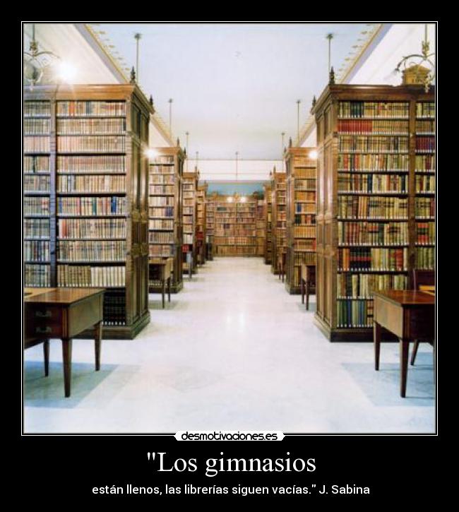 Los gimnasios -