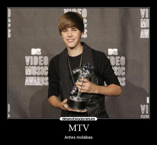 carteles justin bieber mtv desmotivaciones