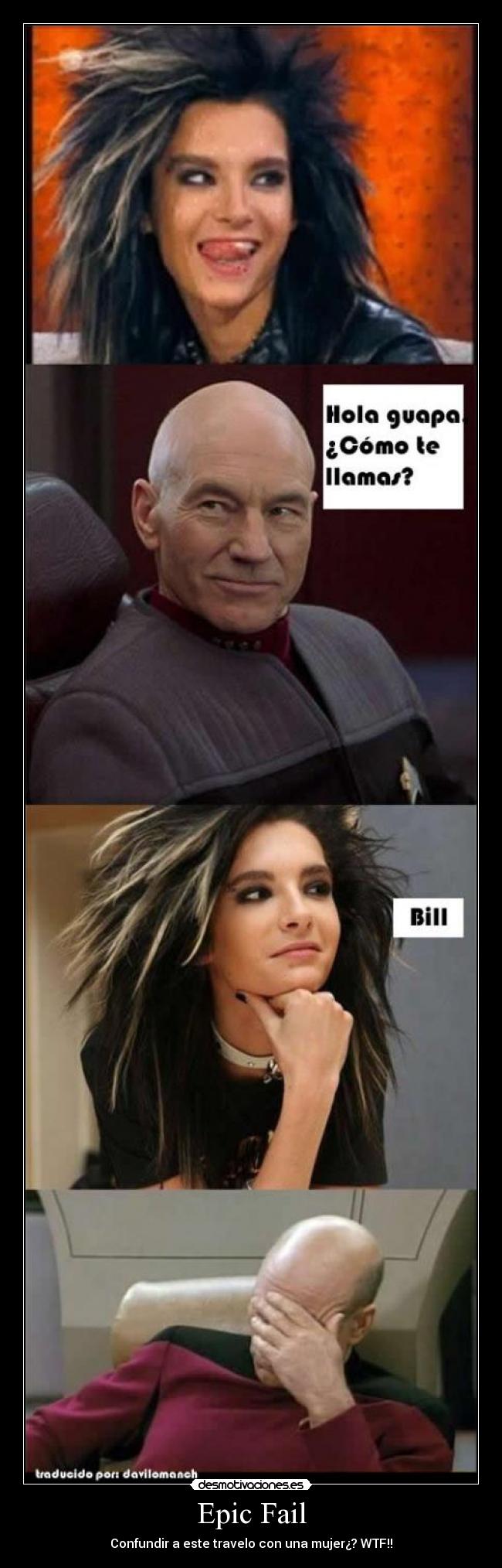 Epic Fail - Confundir a este travelo con una mujer¿? WTF!!