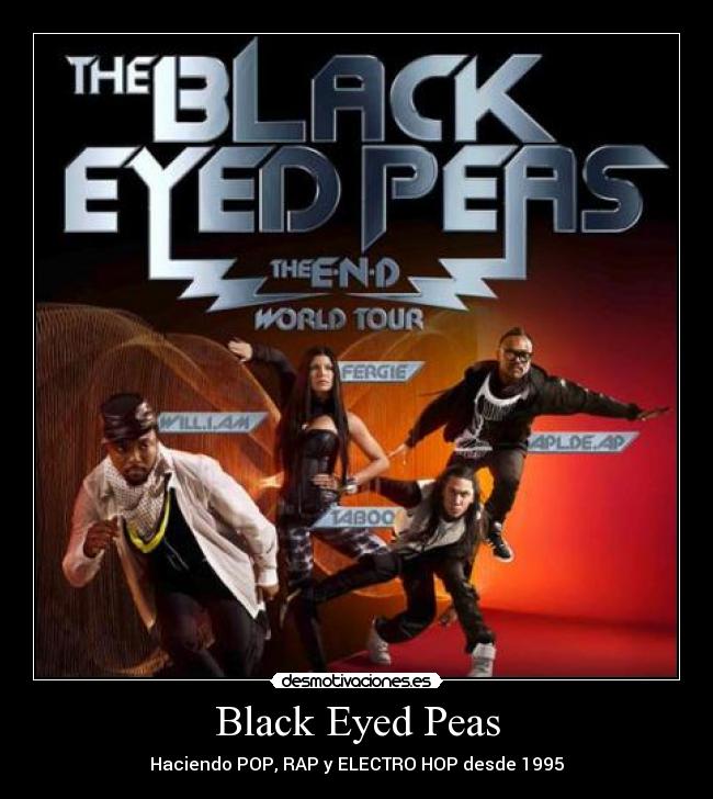 Black Eyed Peas - Haciendo POP, RAP y ELECTRO HOP desde 1995