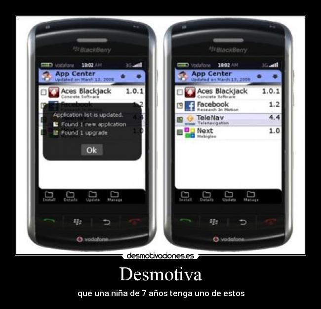 Desmotiva - que una niña de 7 años tenga uno de estos