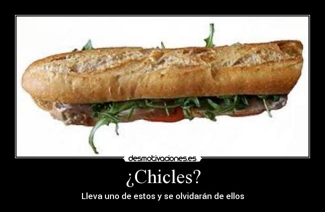 ¿Chicles? - 